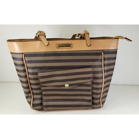 Adrienne Vittadine Studio Purse HandBag PO#32207 Adjustable Shoulder Strap - Picture 3 of 14